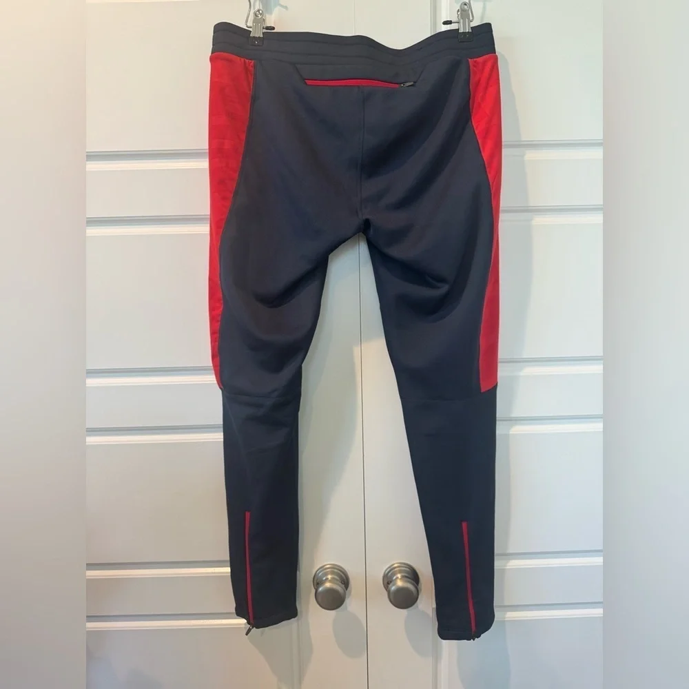 J. Lindeberg Men's ARCHE Sports Tights AMJS06987 G131 Cherry Size X-Large
